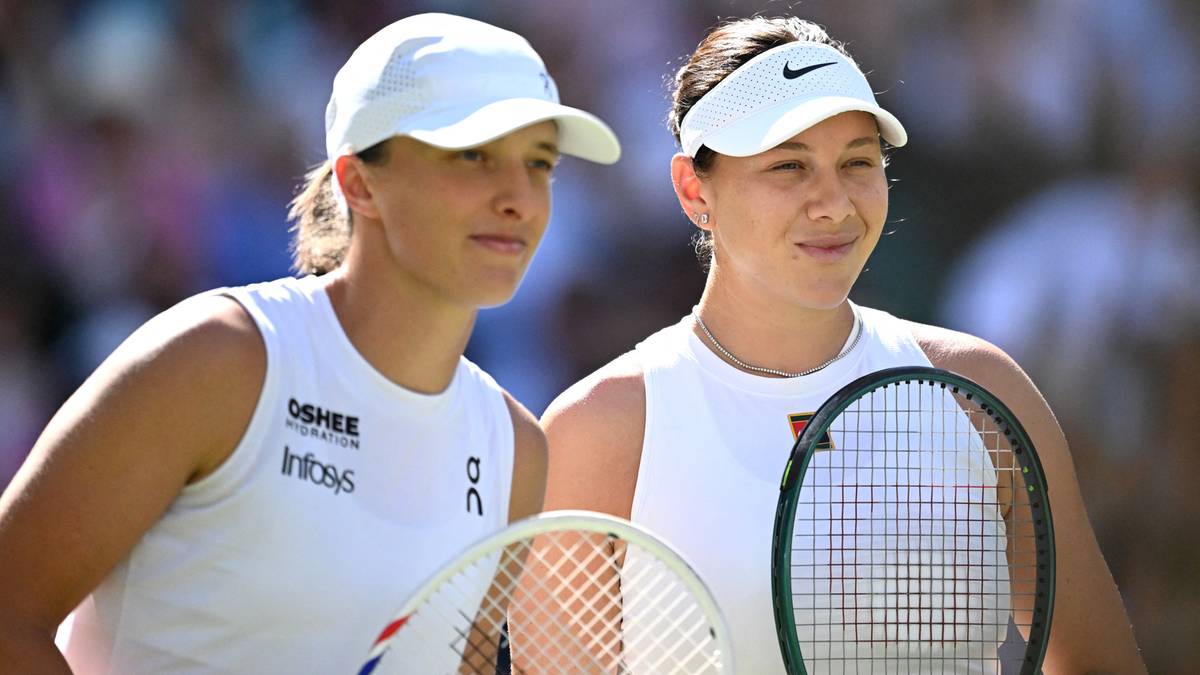 Iga Świątek - Amanda Anisimowa. Skrót finału Wimbledonu (WIDEO)