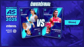 "As Sportu Interii i Polsatu Sport 2025". Iga Świątek kontra Natalia Bukowiecka. Oddaj swój głos!