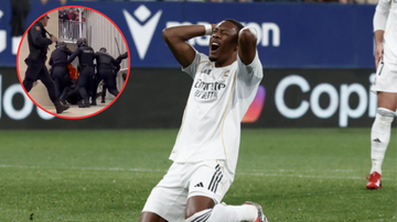 Kibice starli się z ochroną. Brutalna interwencja policji. "Sceny paniki"