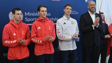 Minister spotkał się z medalistami olimpijskimi. "Wszystkie medale smakują jak złote"