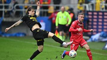 Bez bramek w Gdyni. Widzew nadal w strefie spadkowej